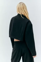 Light Before Dark Cropped Oversized Blazer