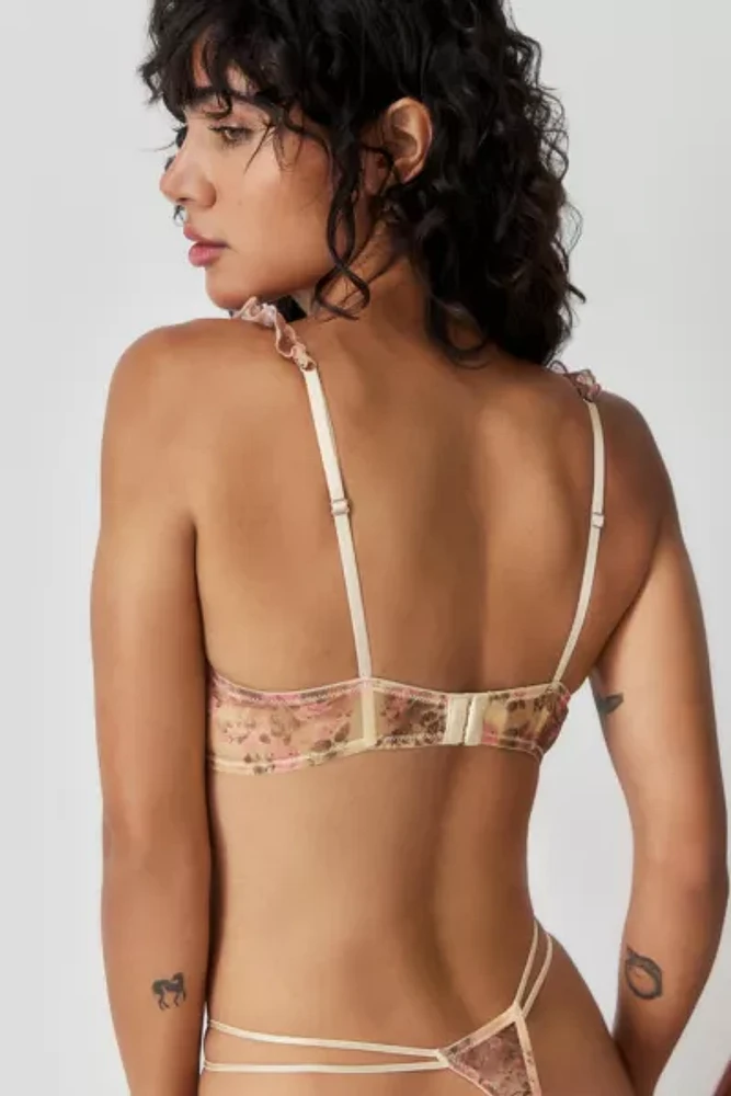Out From Under Patsy Floral Underwire Bra