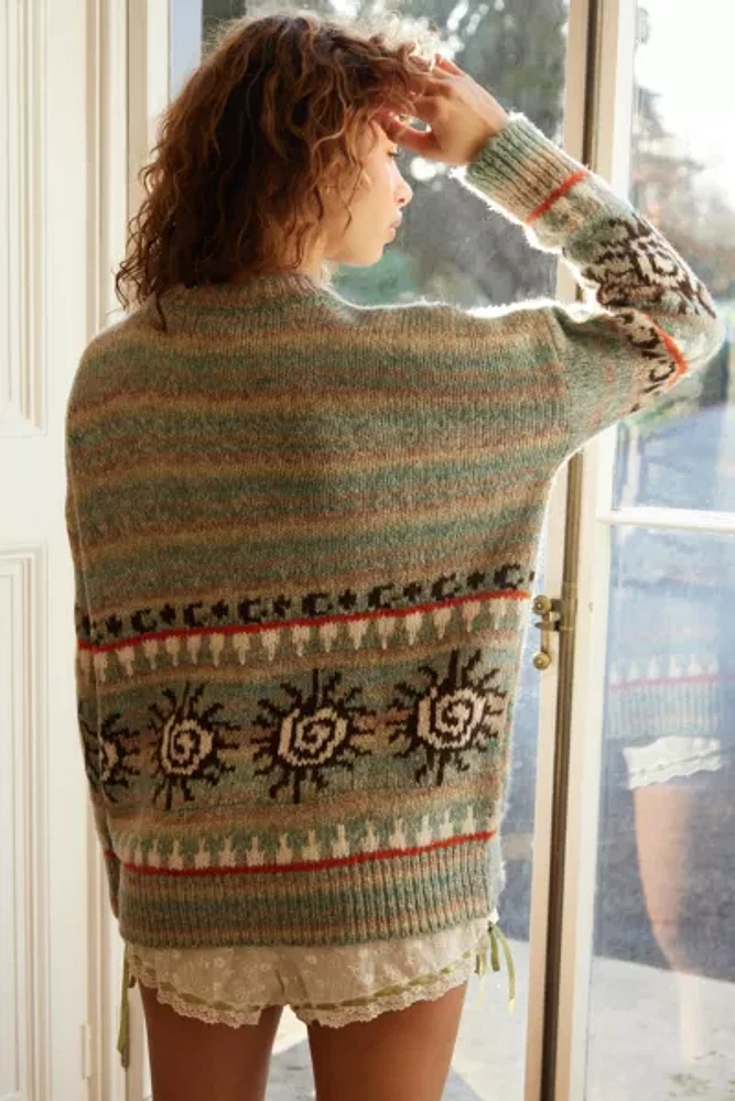 UO Spacedye Sun Knit Sweater