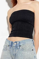 Out From Under Tapestry Texture Bandeau Crop Top