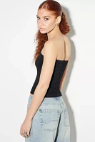 Out From Under Tapestry Texture Bandeau Crop Top