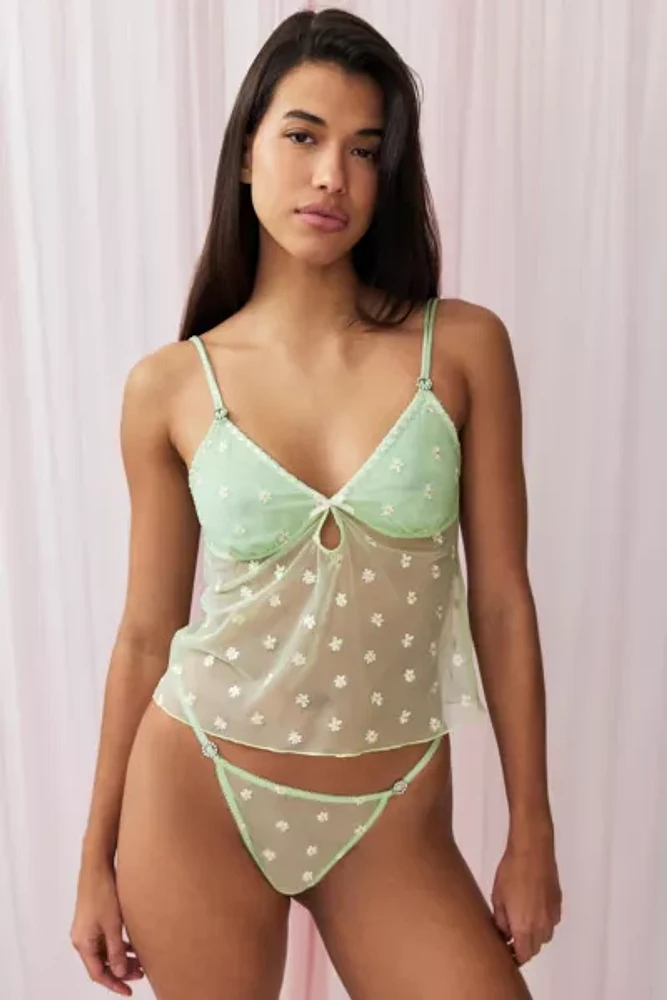 Out From Under Daisy Embroidery Mindy Cami