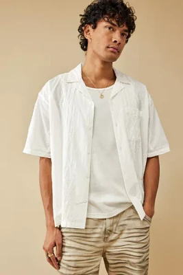 BDG White Broderie Shirt