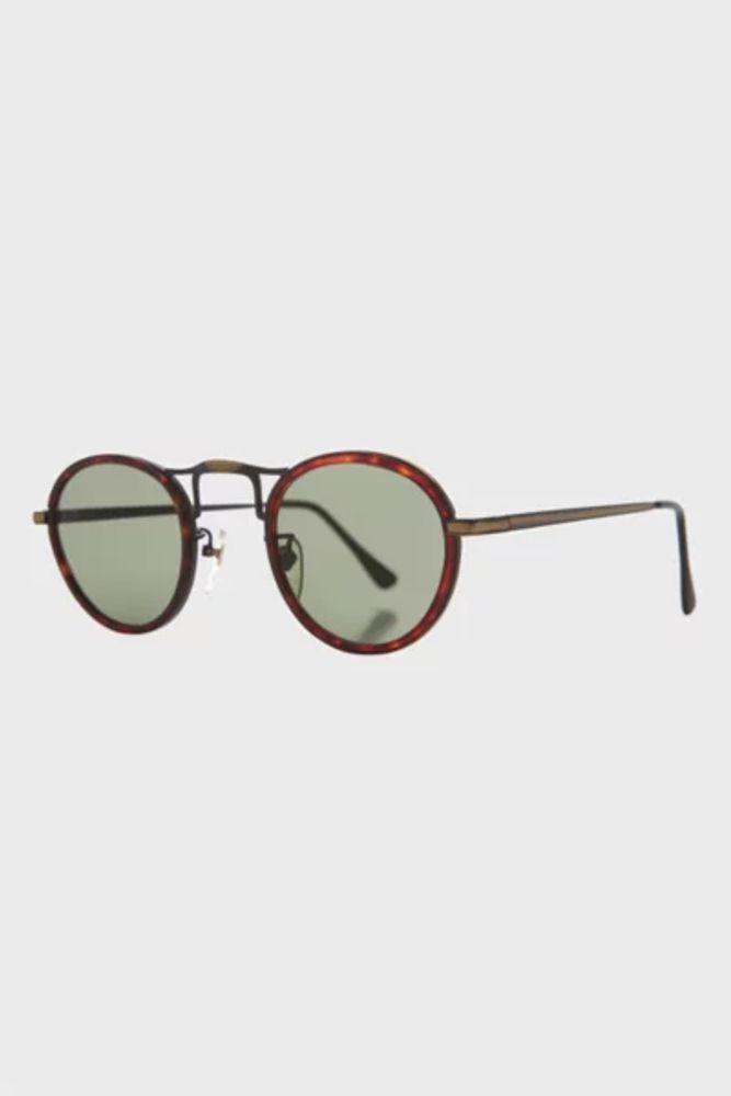 Vintage Round Aviator Sunglasses