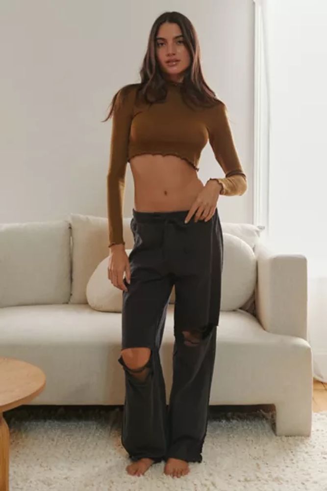 Out From Under Everyday Turtleneck Cropped Top