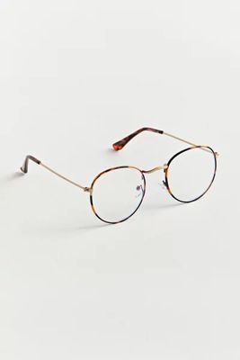 UO Charles Round Blue Light Glasses