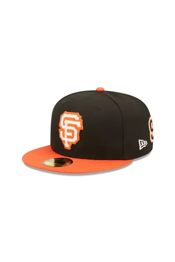 Men's San Francisco Giants New Era Black Rainbow 59FIFTY Fitted Hat