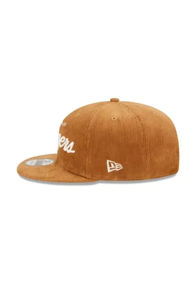 New Era Las Vegas Raiders Corduroy Script 9Fifty Brown Snapback