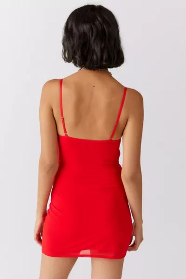 UO Modern Love Bustier Mini Dress