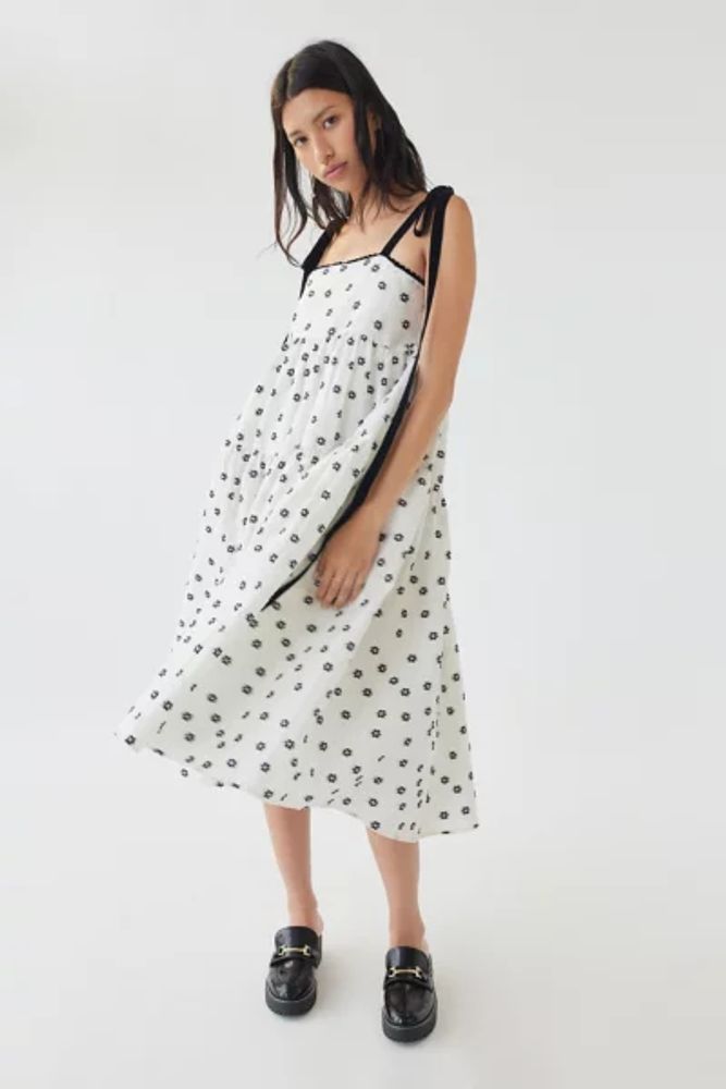 Urban Outfitters Sister Jane Lucia Floral Midi Dress | Pacific City
