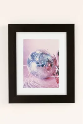 Samantha Hearn Pink Disco Ball Art Print