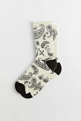 Paisley Crew Sock