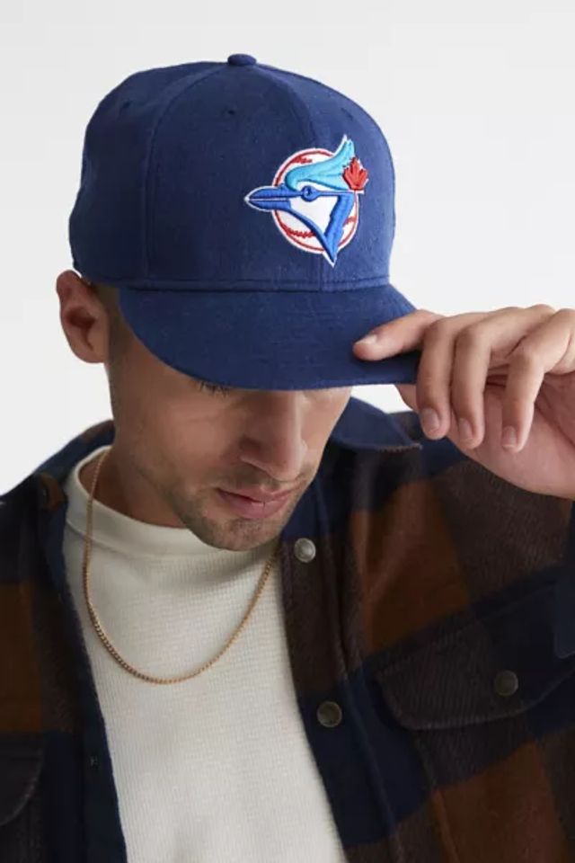 Urban Outfitters New Era UO Exclusive 59FIFTY Toronto Blue Jays Wool Fitted  Hat