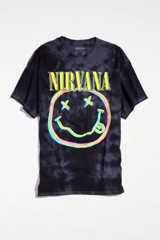 Nirvana Smile Pigment Dye Tee