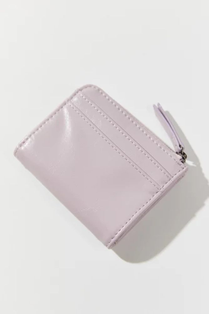 Studded Zip Wallet