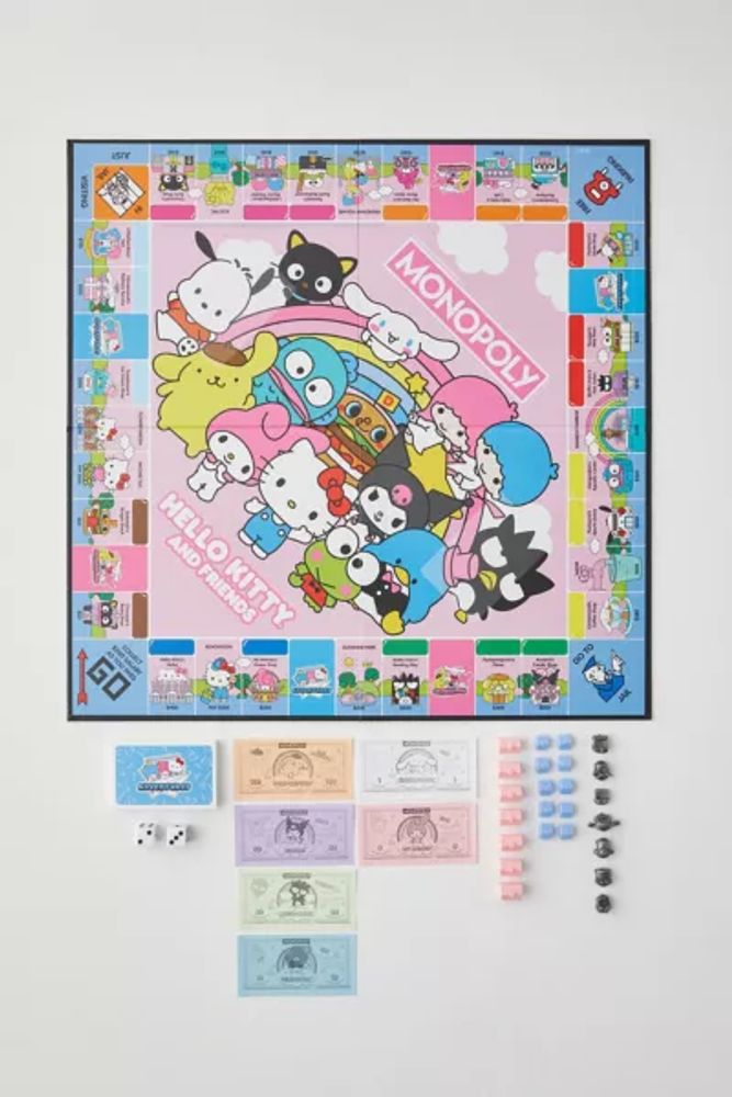 Monopoly: Hello Kitty & Friends Board Game