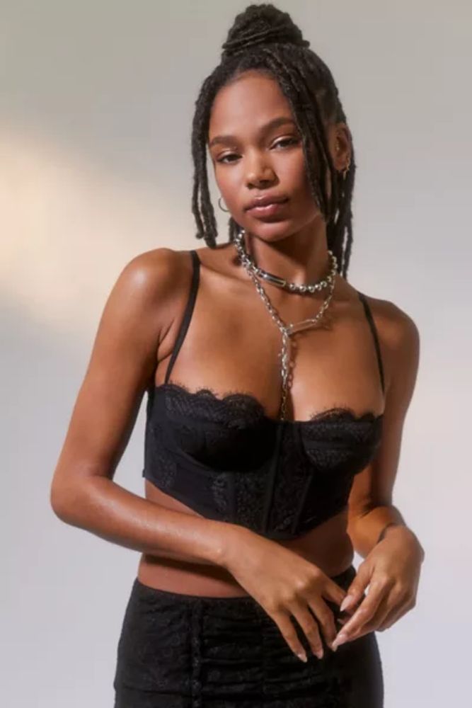 Urban Outfitters Modern Love Corset Black - $91 (62% Off Retail) - From anya