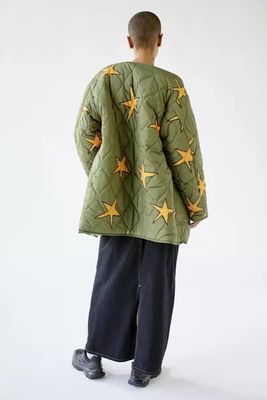 OBEY Scribbly Stars Reversible Liner Jacket