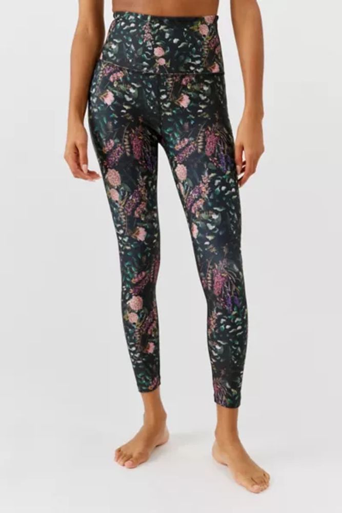 Urban Outfitters Beyond Yoga Floral High-Waisted Midi Legging | The Summit