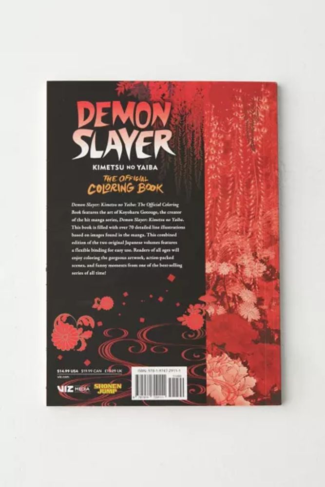 Demon Slayer: Kimetsu No Yaiba: The Official Coloring Book By Koyoharu Gotouge