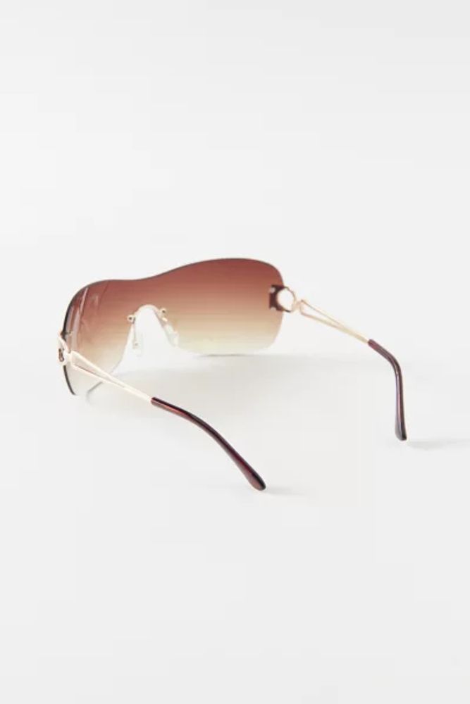 Lindsay Oversized Shield Sunglasses