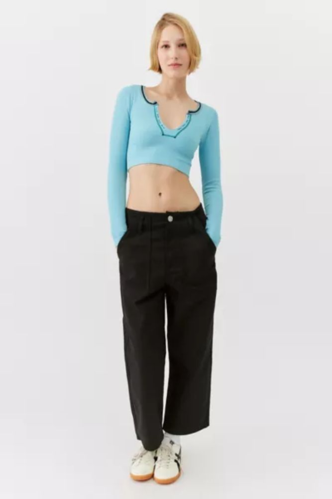 Urban Outfitters Out From Under Go For Gold Seamless Cropped Top