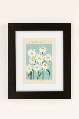 Gale Switzer Flower Market Oxeye Daisies Art Print