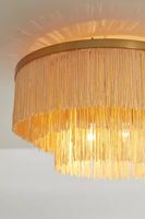 Julia Tiered Fringe Flush Mount Light