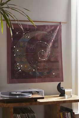 Sequin Moon Tapestry