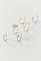 Butterfly 20G Nose Ring Set