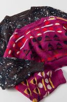 Urban Renewal Vintage Printed Cropped Sweater