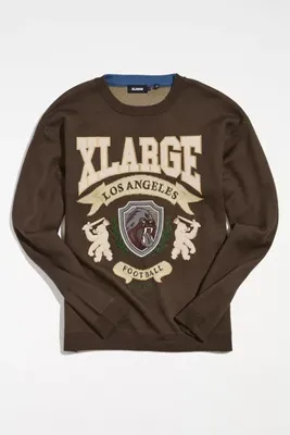 XLARGE Varsity Emblem Crew Neck Sweater