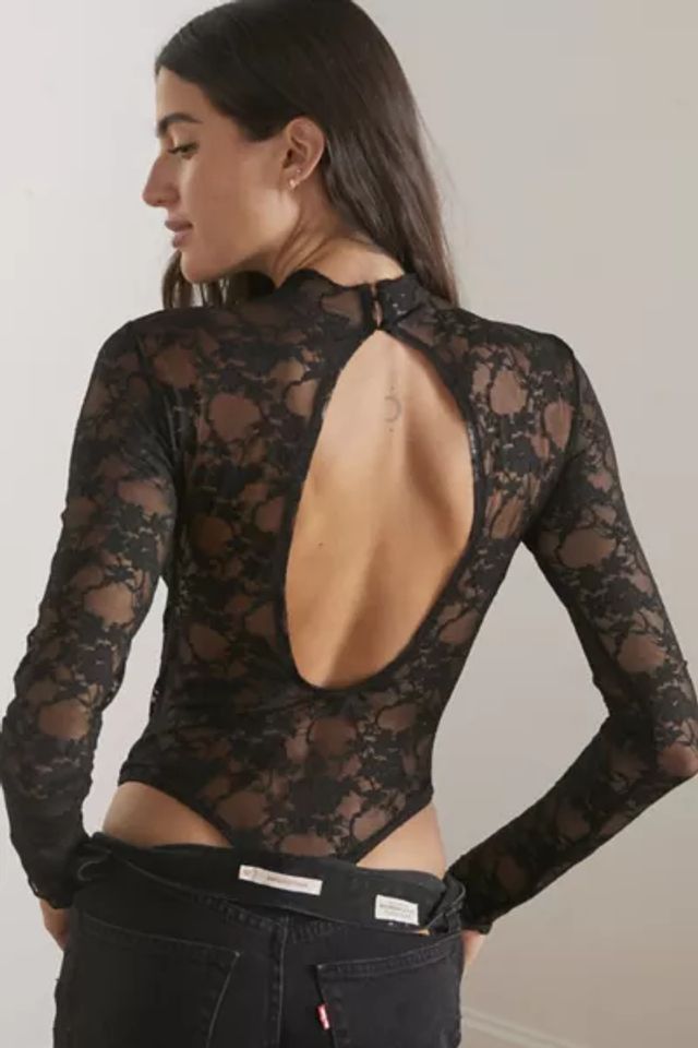 Urban Outfitters Out From Under Sheer Lace Underwire Longline Balconette  Bra SM - $25 - From Megan