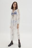 UO Toulouse Sheer Lace Midi Dress