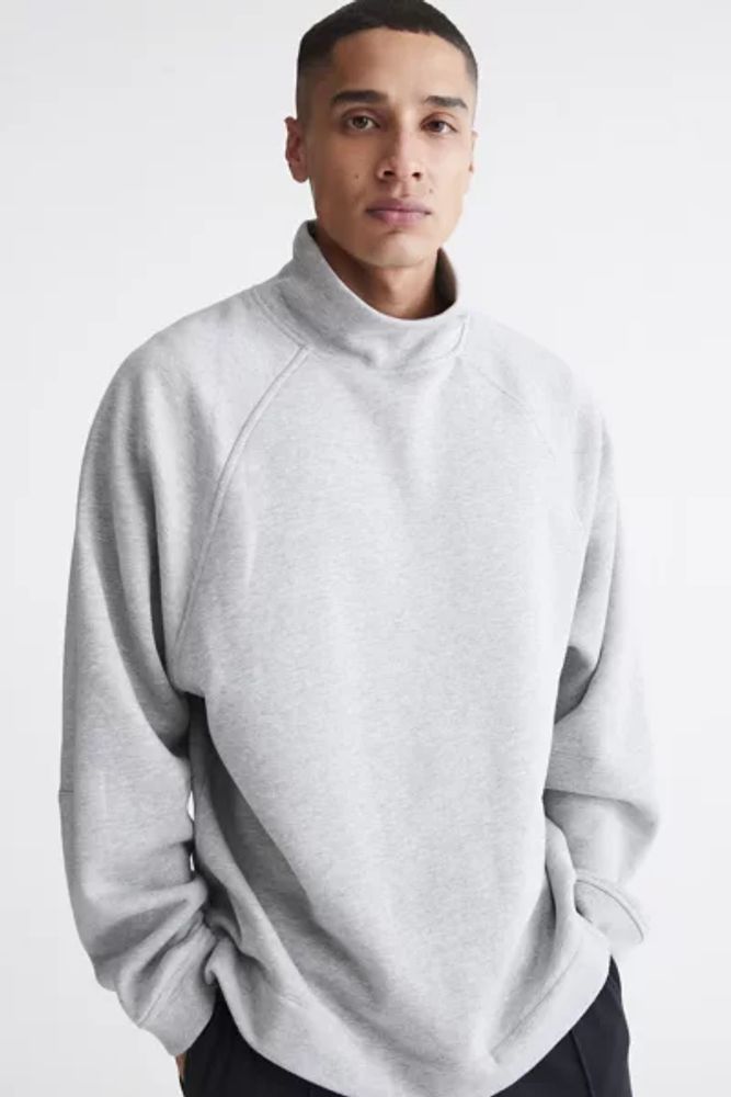 Urban Outfitters Standard Cloth Articulated Mock Neck Sweatshirt