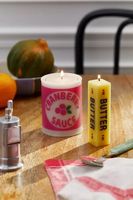 Cranberry Sauce Shaped Candle