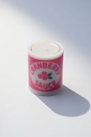 Cranberry Sauce Shaped Candle