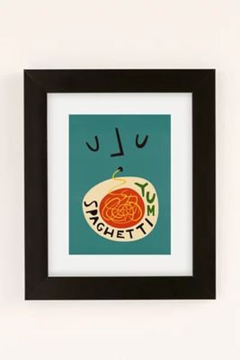 Fox And Velvet Yum Spaghetti Art Print