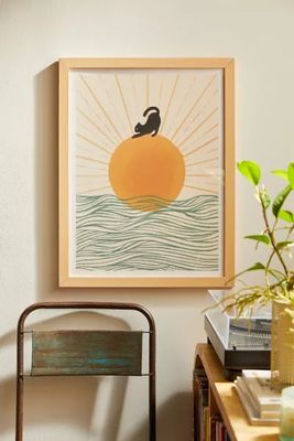 Jimmy Tan Good Morning Meow 7 Sunny Day Art Print