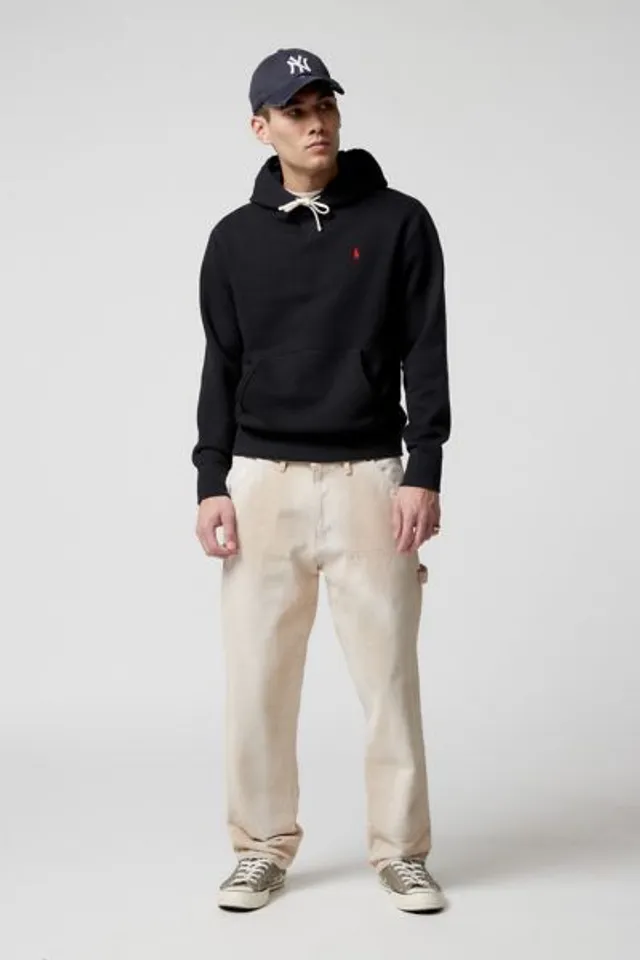 Polo Ralph Lauren Magic Fleece Hoodie Sweatshirt in Navy, Men's at Urban Outfitters