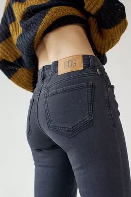 BDG Cutoff Waistband Split Hem Jean