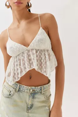 UO Tabatha Lace Babydoll Cami