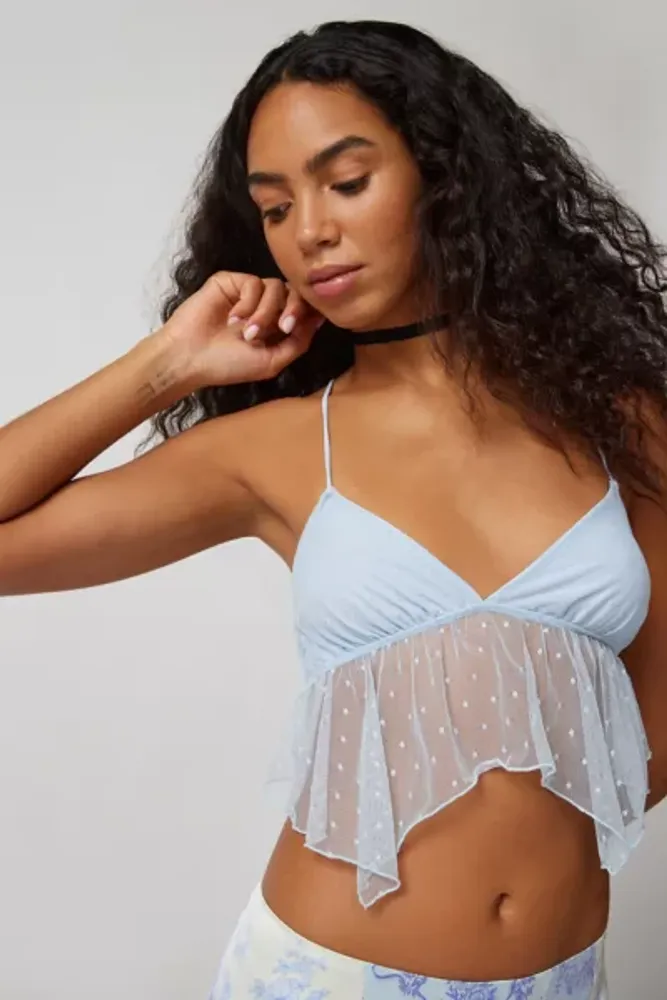 UO Bluebell Babydoll Cami Top
