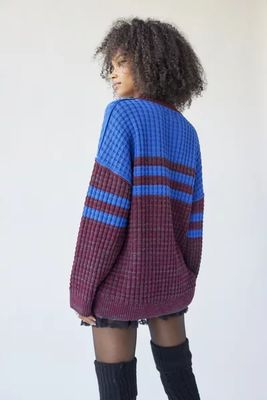 BDG Max Waffle Knit Recycled Pullover Sweater