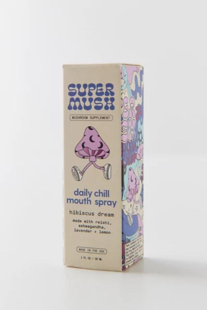 SuperMush Daily Mouth Spray Mushroom Supplement