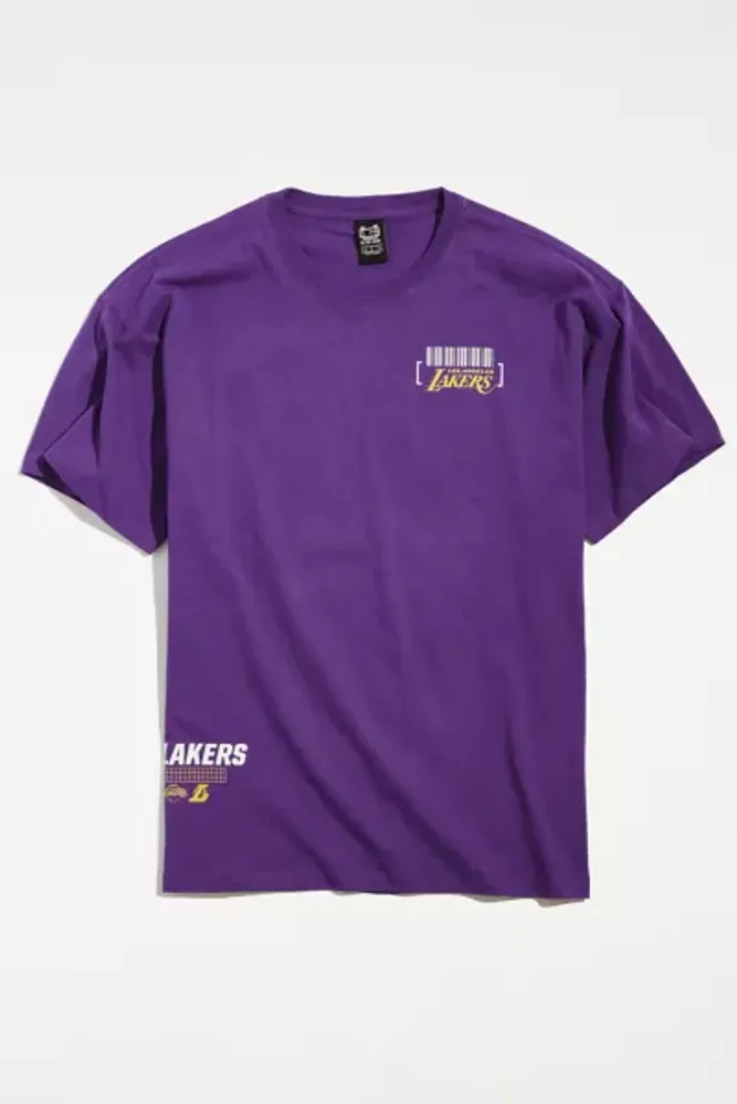 ULTRA GAME Los Angeles Lakers Big City Boxy Fit Tee