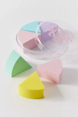 KimChi Chic Beauty Rainbow Wedge Multicolor Makeup Sponge Set