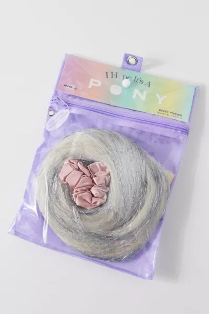 INH Hair Kacey Tinsel Ponytail Extension