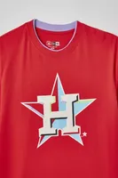 New Era Houston Astros MLB Colorpack Pinkblock Tee