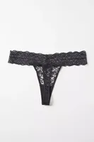 Out From Under Lace Low-Rise Thong